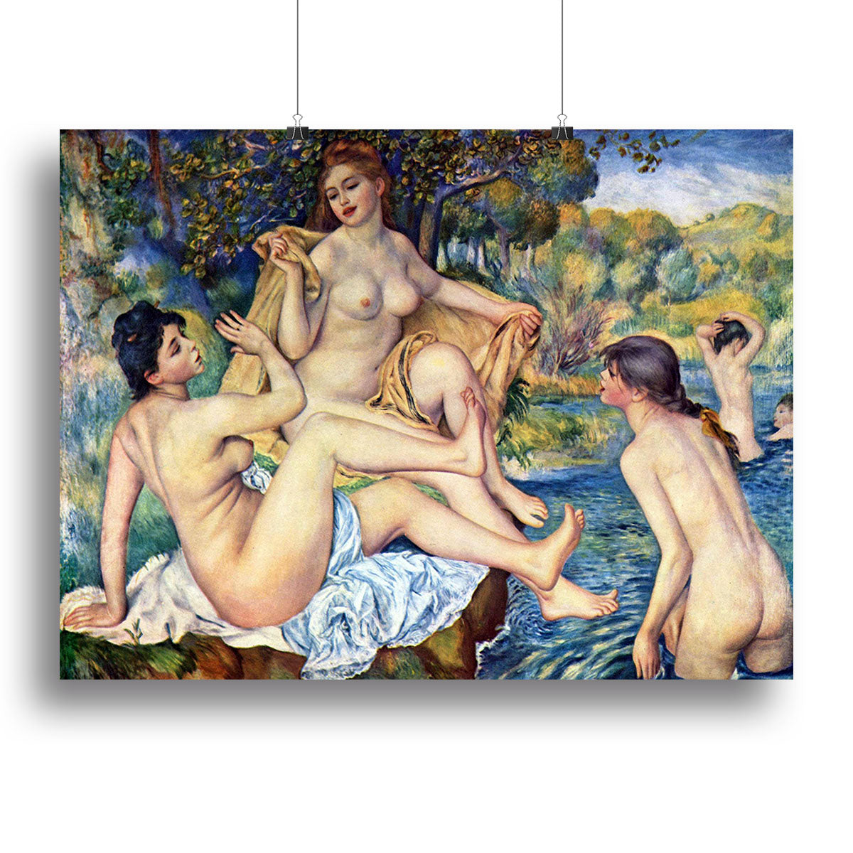The Large Bathers by Renoir Canvas Print or Poster - Canvas Art Rocks - 2