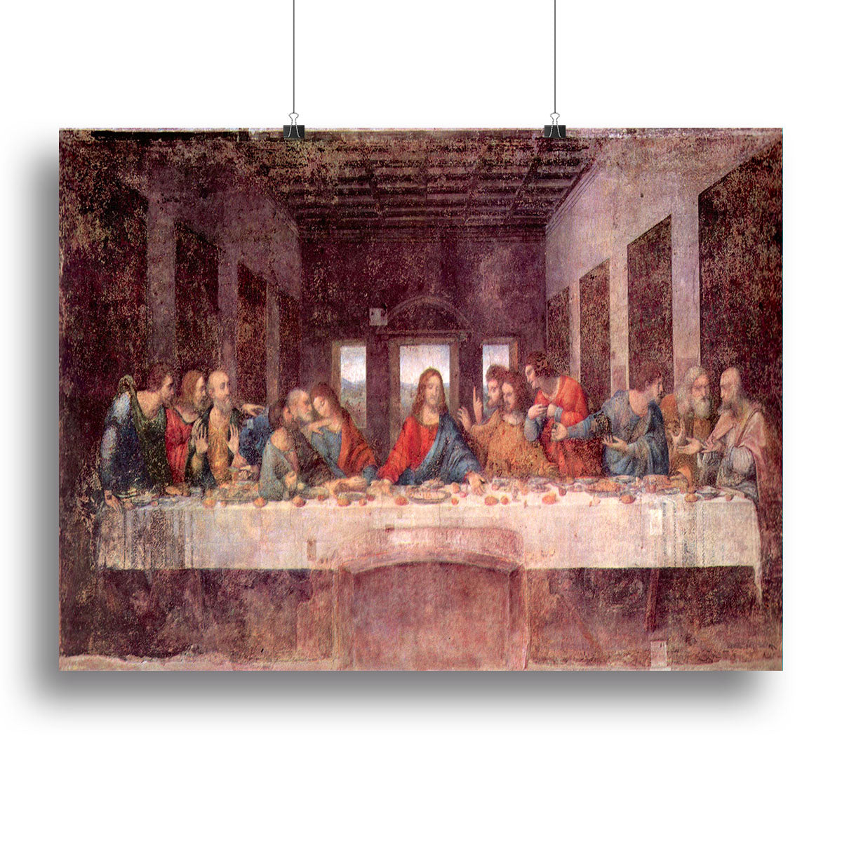 The Last Supper by Da Vinci Canvas Print or Poster - Canvas Art Rocks - 2