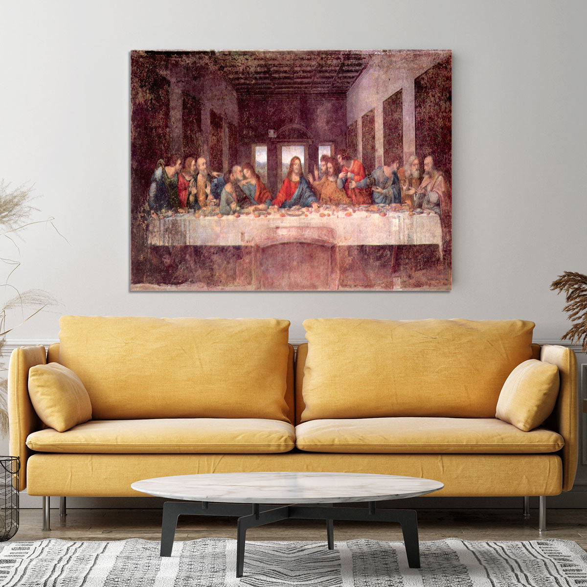 The Last Supper by Da Vinci Canvas Print or Poster - Canvas Art Rocks - 4
