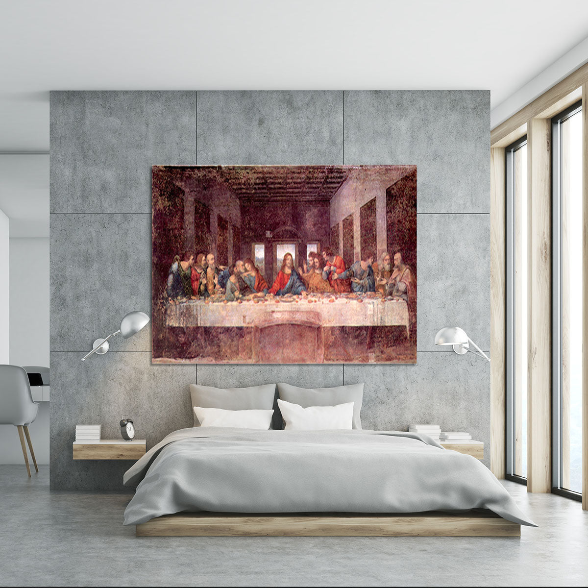 The Last Supper by Da Vinci Canvas Print or Poster - Canvas Art Rocks - 5