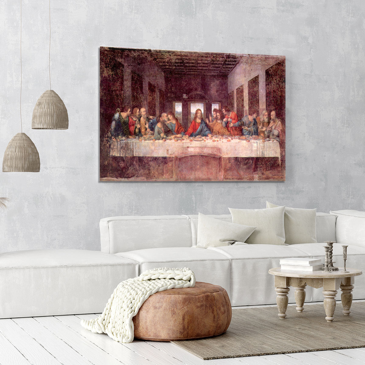 The Last Supper by Da Vinci Canvas Print or Poster - Canvas Art Rocks - 6