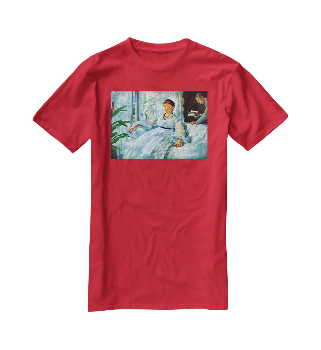 The Lecture by Manet T-Shirt - Canvas Art Rocks - 4