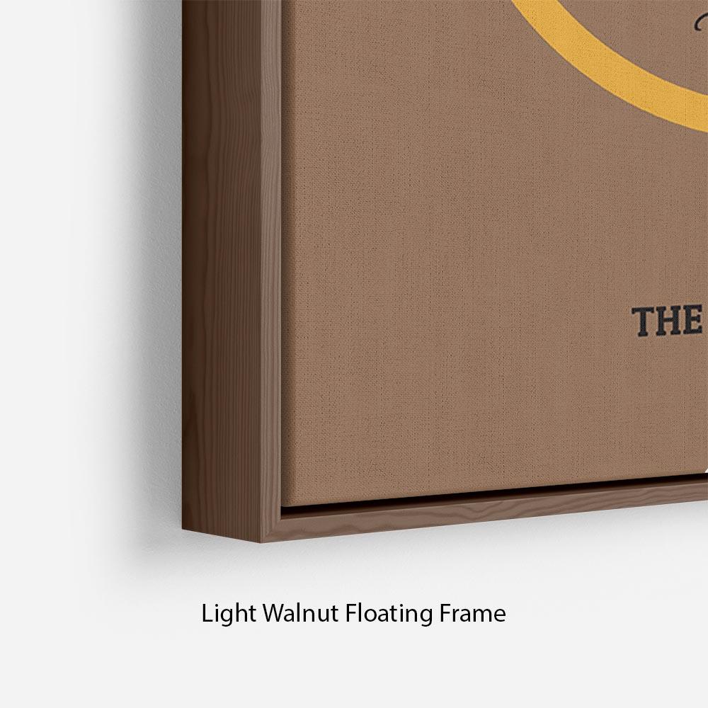The Lord Of The Rings The Return Of The King Minimal Movie Floating Frame Canvas - Canvas Art Rocks - 8