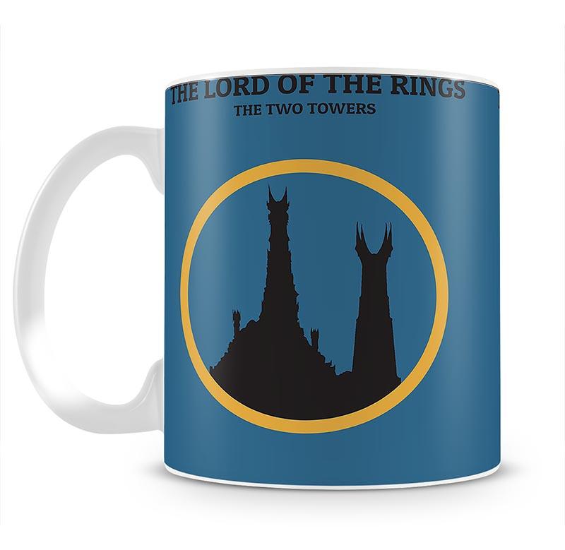 The Lord Of The Rings The Two Towers Minimal Movie Mug - Canvas Art Rocks - 2