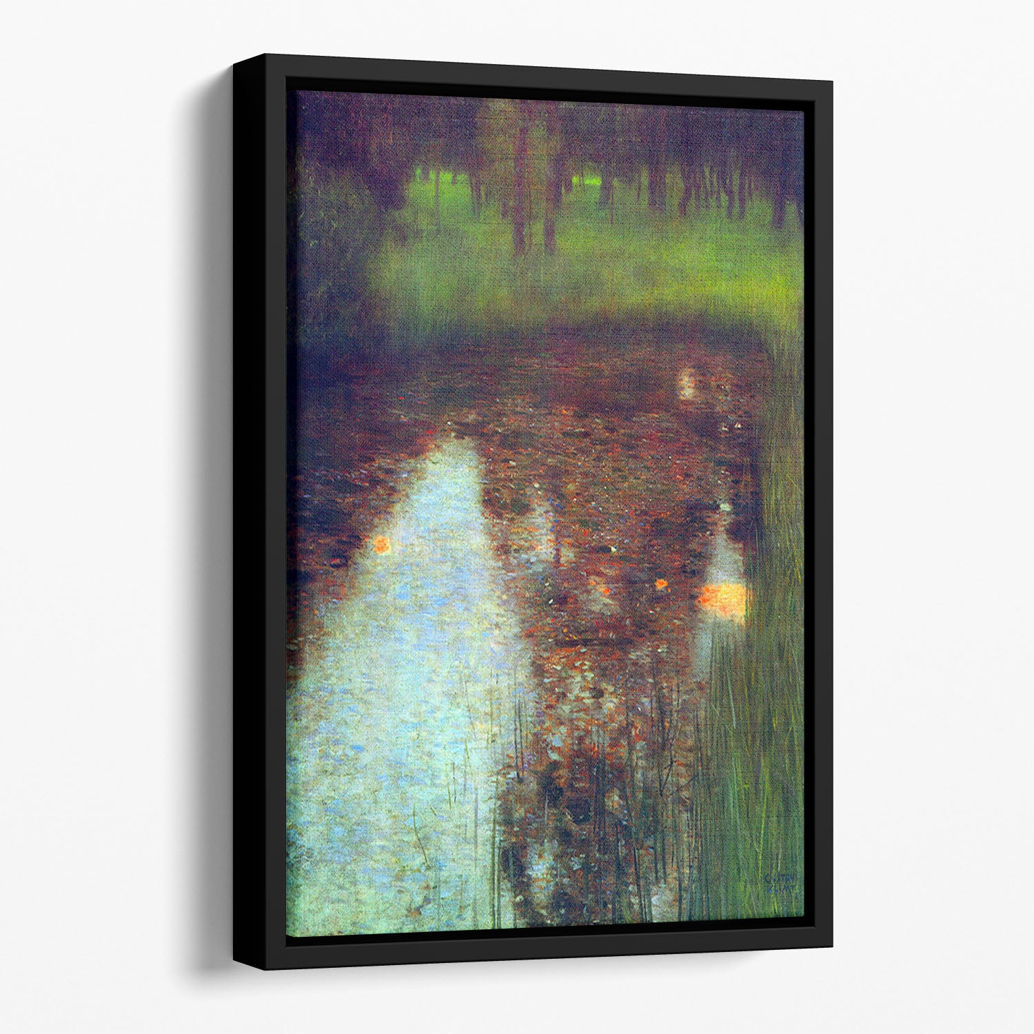 The Marsh by Klimt Floating Framed Canvas