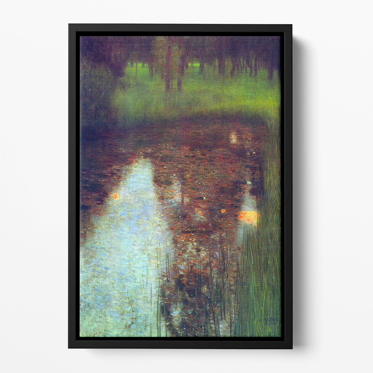 The Marsh by Klimt Floating Framed Canvas