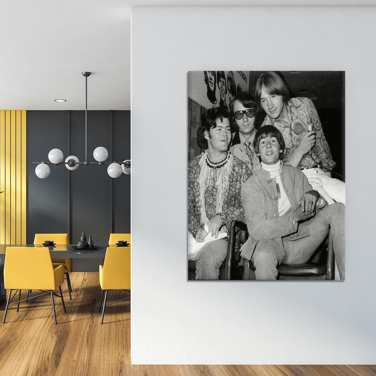 The Monkees sitting Canvas Print or Poster - Canvas Art Rocks - 4