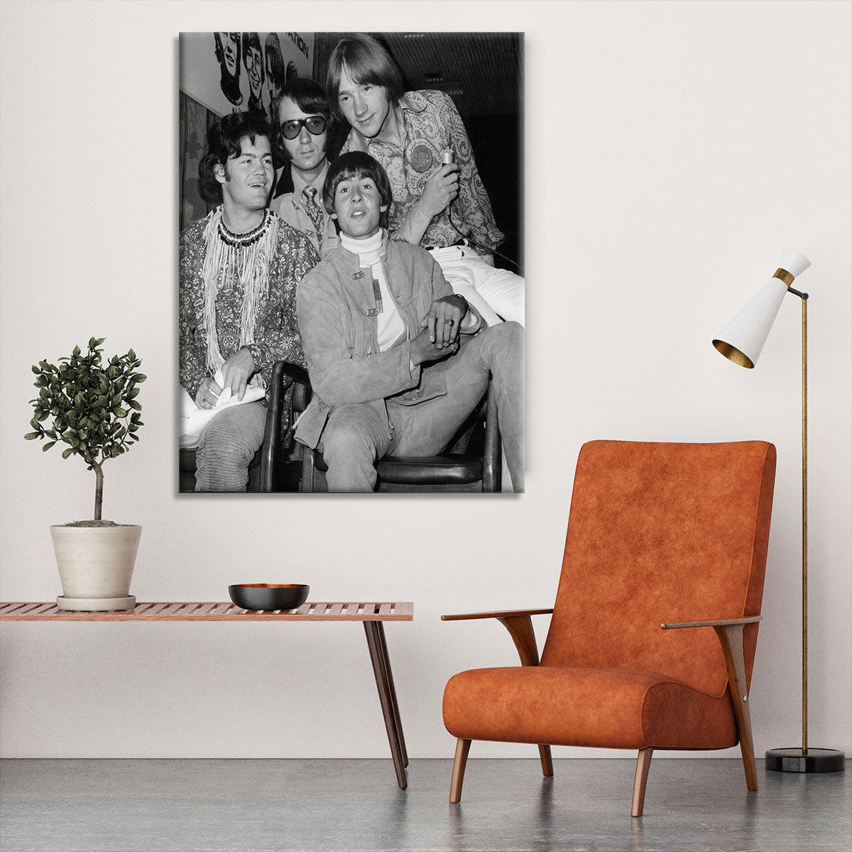 The Monkees sitting Canvas Print or Poster - Canvas Art Rocks - 6