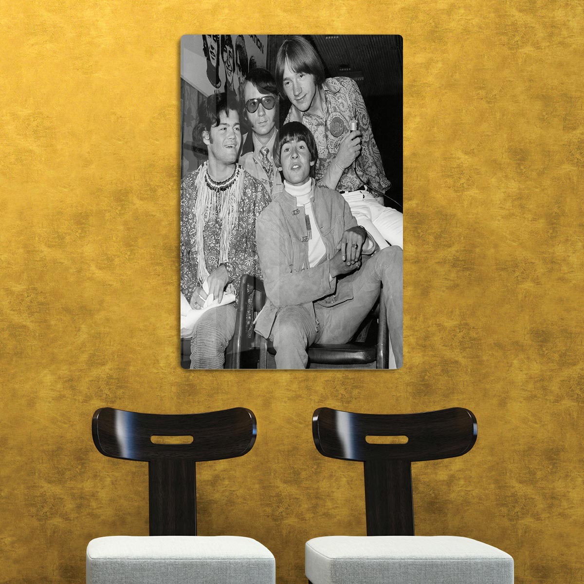 The Monkees sitting HD Metal Print