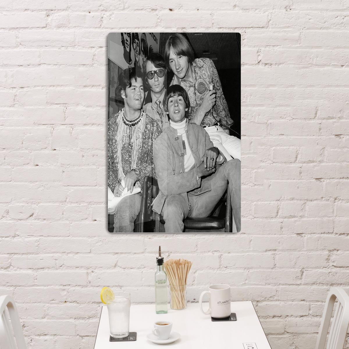 The Monkees sitting HD Metal Print