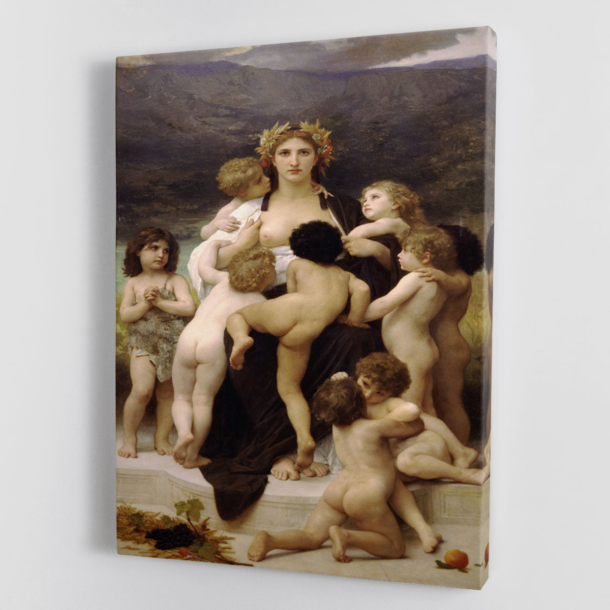 The Motherland By Bouguereau Canvas Print or Poster - Canvas Art Rocks - 1