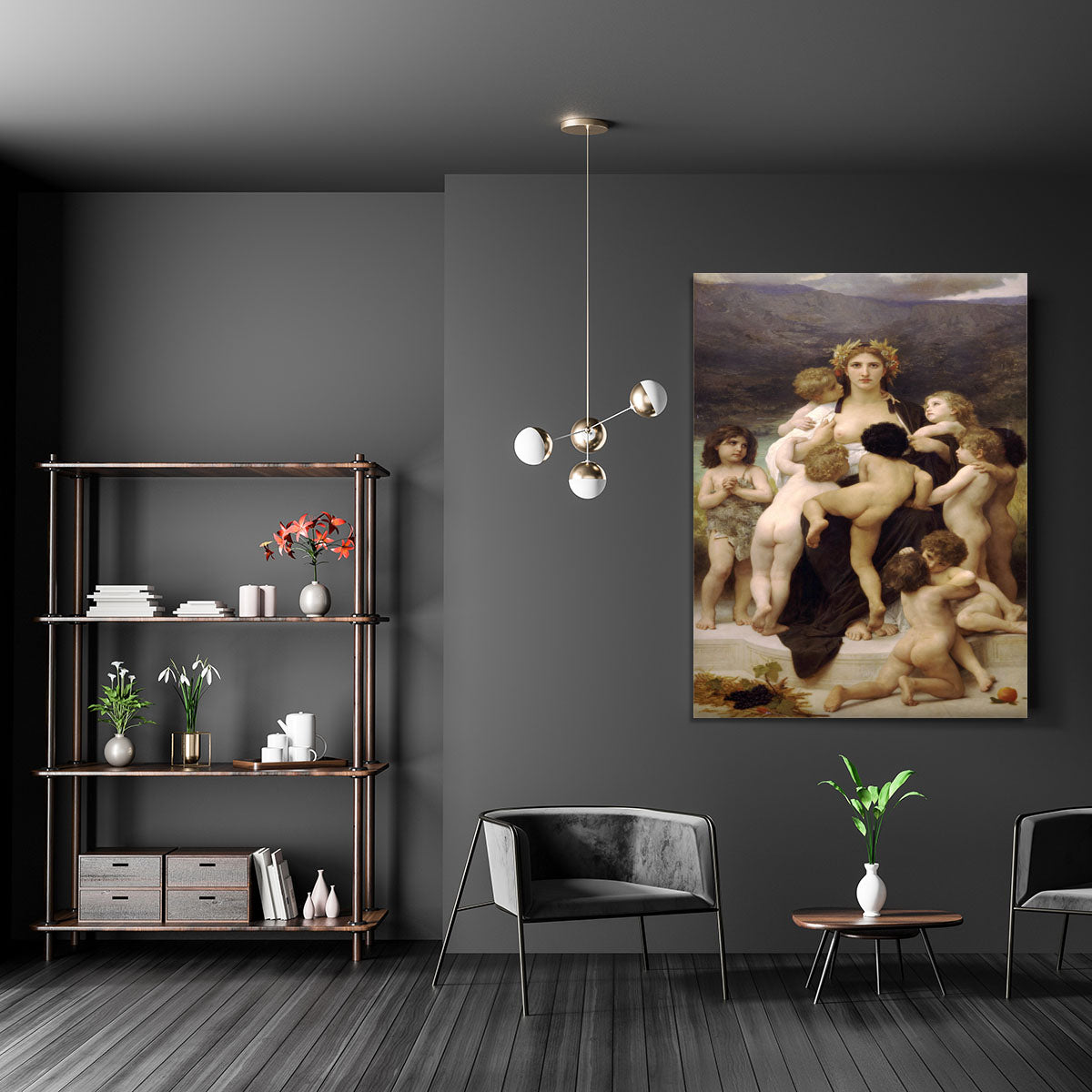 The Motherland By Bouguereau Canvas Print or Poster - Canvas Art Rocks - 5