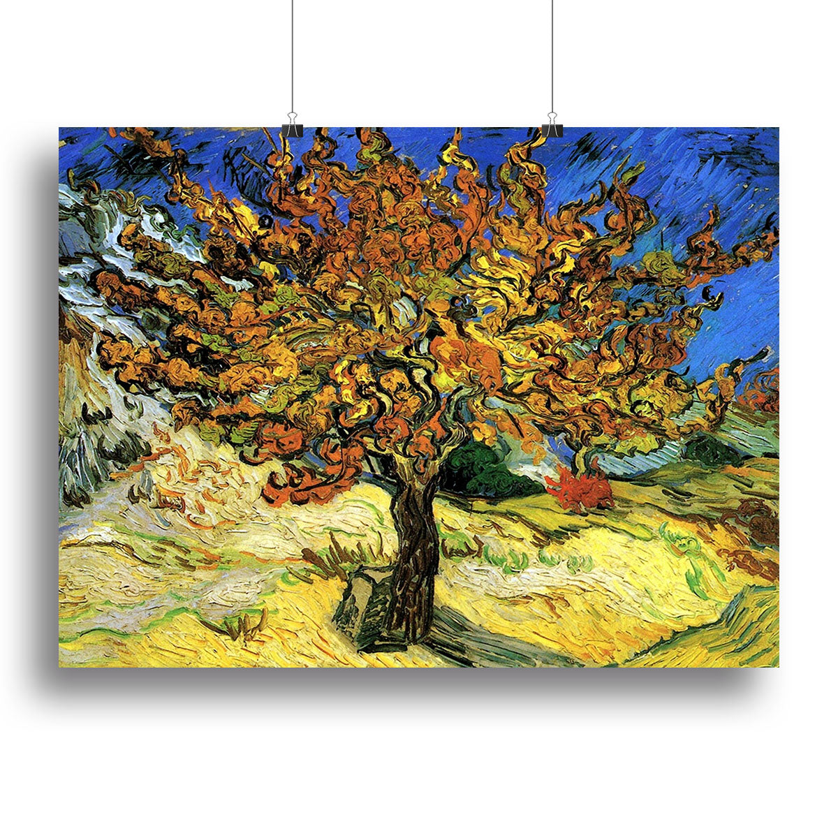 The Mulberry Tree by Van Gogh Canvas Print or Poster - Canvas Art Rocks - 2