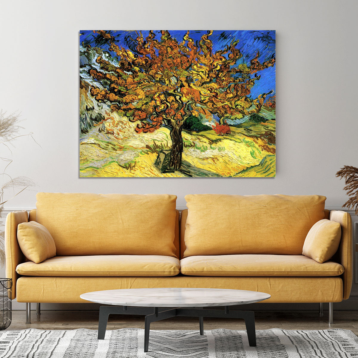 The Mulberry Tree by Van Gogh Canvas Print or Poster - Canvas Art Rocks - 4