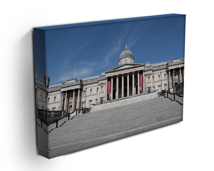 The National Gallery London under Lockdown 2020 Canvas Print or Poster - Canvas Art Rocks - 3
