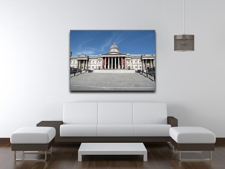 The National Gallery London under Lockdown 2020 Canvas Print or Poster - Canvas Art Rocks - 4