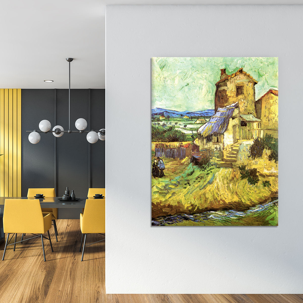 The Old Mill by Van Gogh Canvas Print or Poster - Canvas Art Rocks - 4