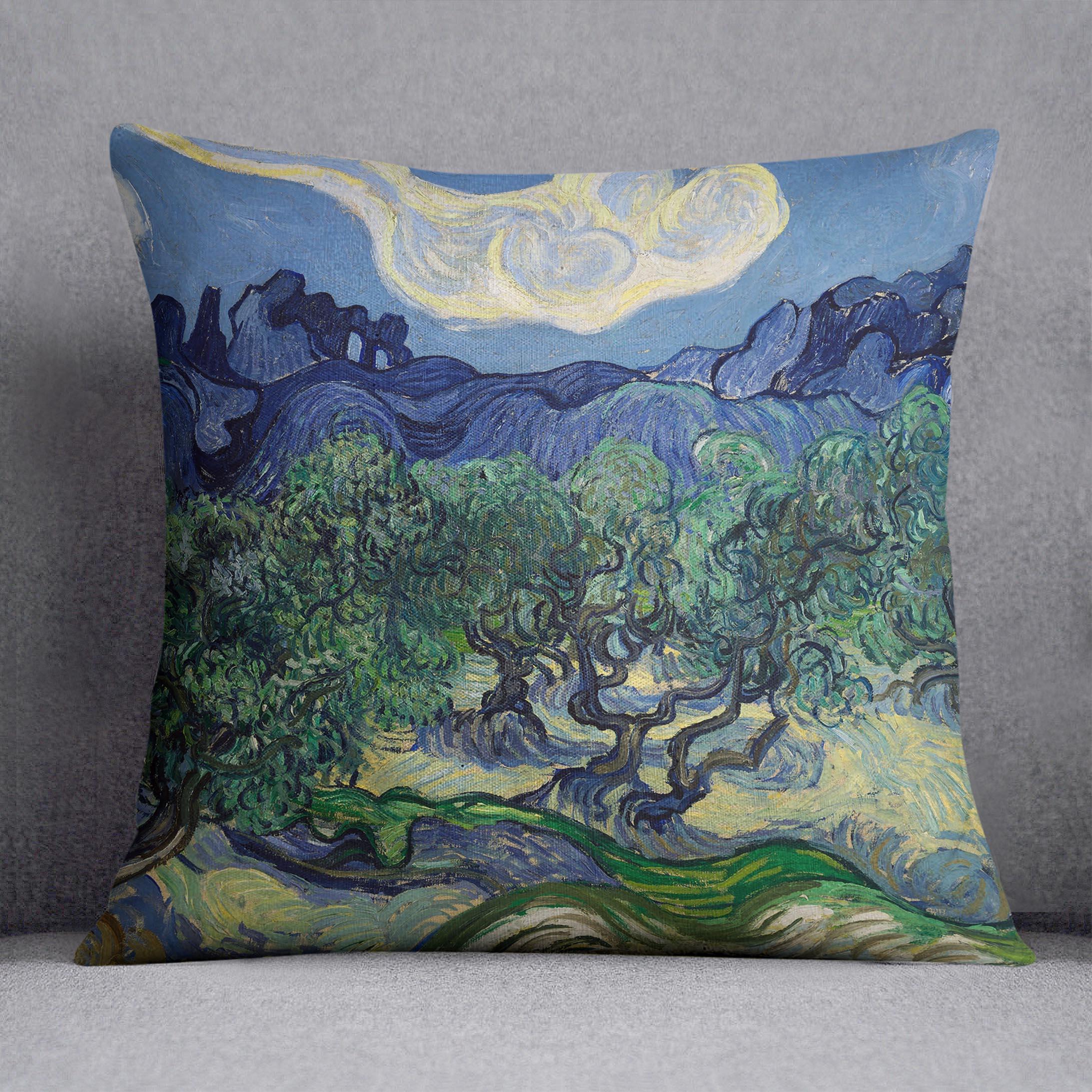 The Olive trees Cushion