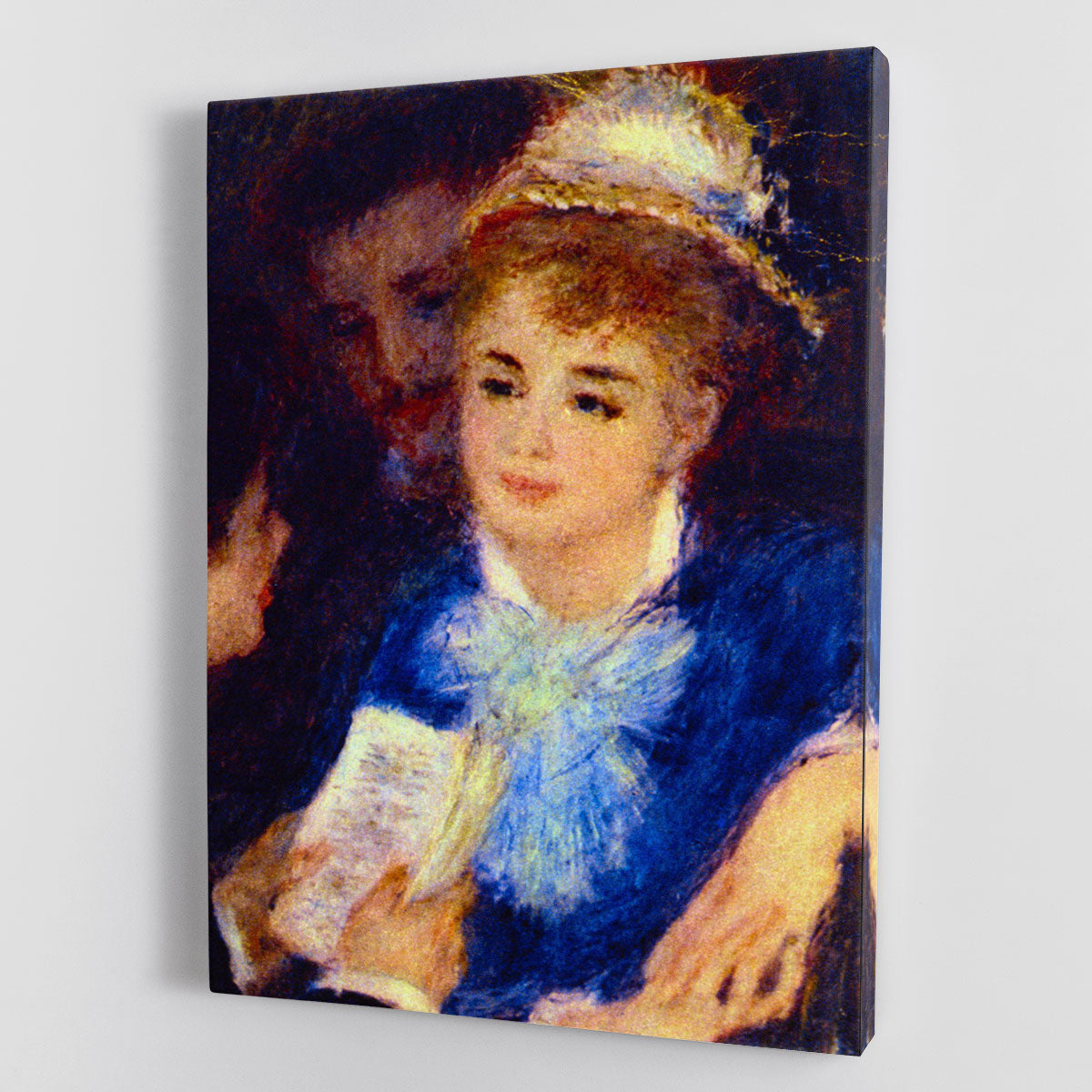 The Perusal of the Part by Renoir Canvas Print or Poster - Canvas Art Rocks - 1