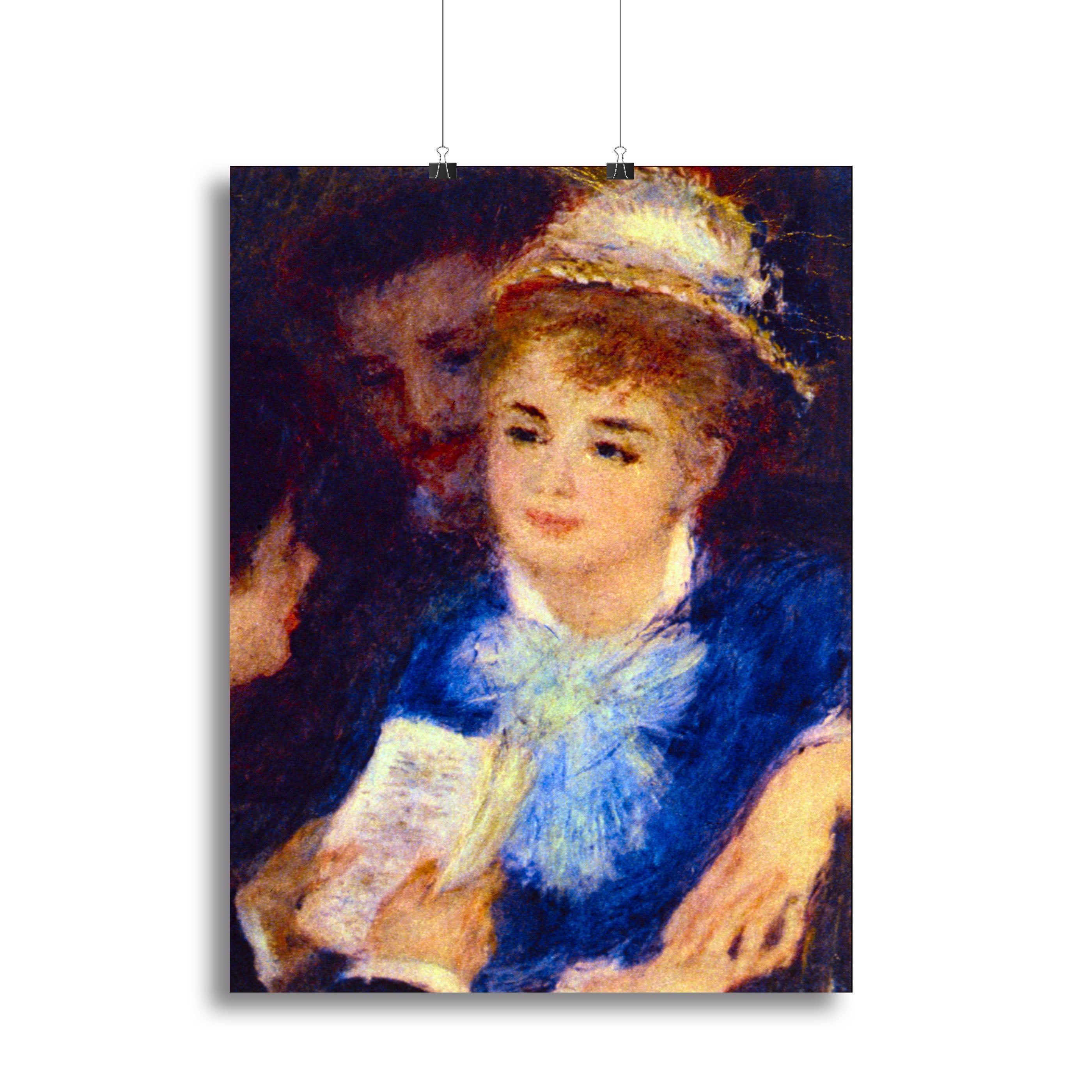 The Perusal of the Part by Renoir Canvas Print or Poster - Canvas Art Rocks - 2