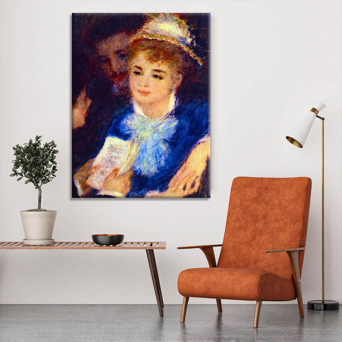The Perusal of the Part by Renoir Canvas Print or Poster - Canvas Art Rocks - 6