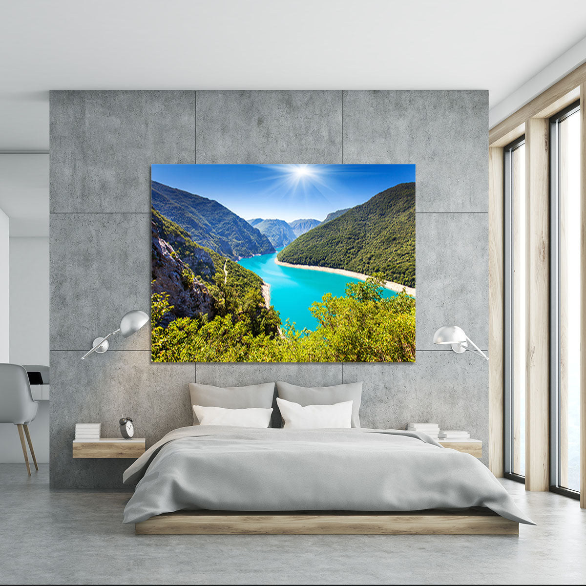 The Piva Canyon Canvas Print or Poster - Canvas Art Rocks - 5
