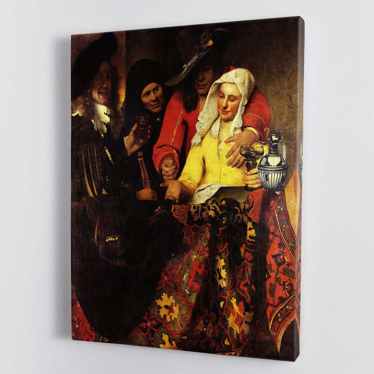 The Procuress by Vermeer Canvas Print or Poster - Canvas Art Rocks - 1