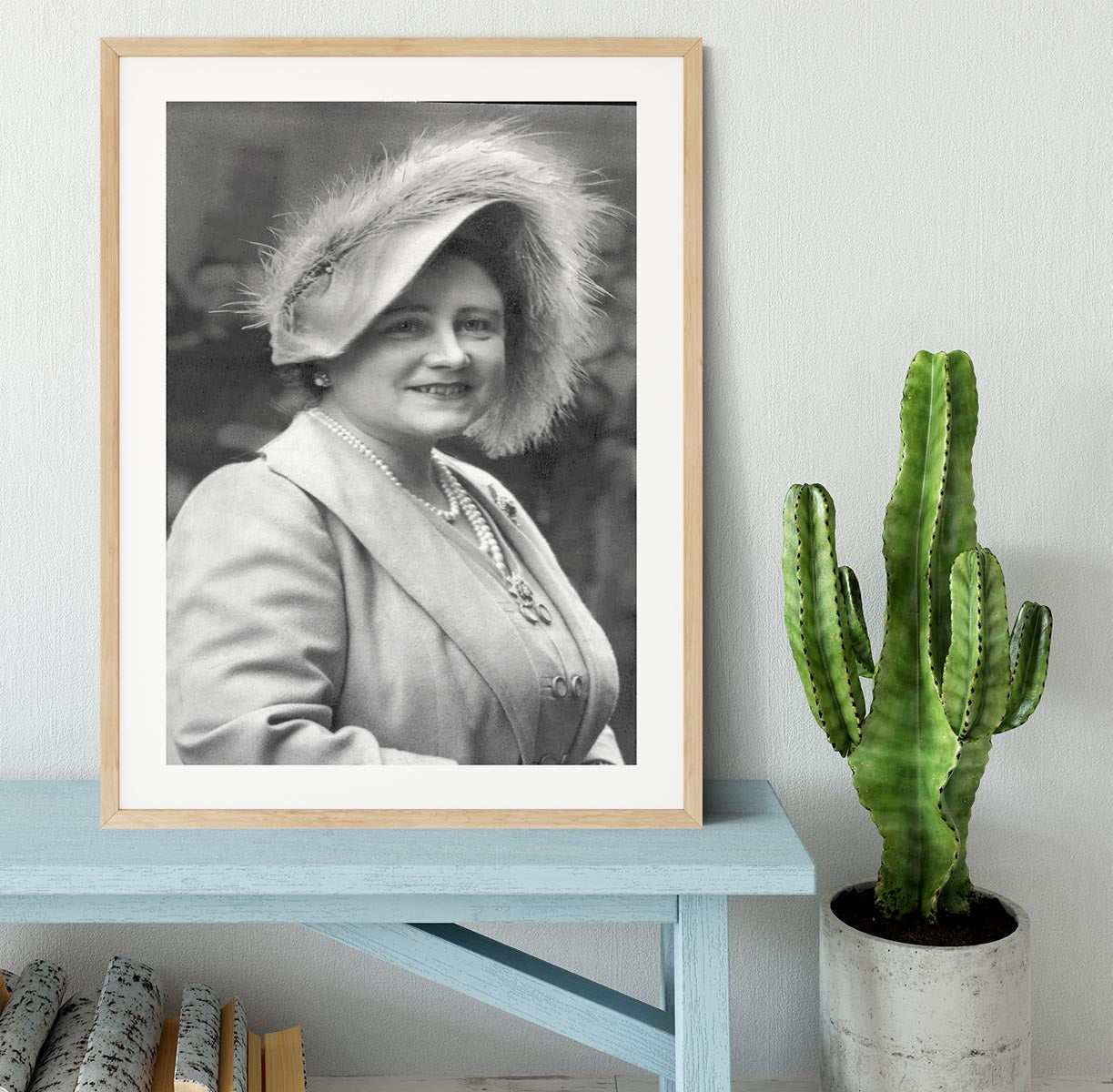 The Queen Mother at Lord Roberts Memorial Workshops in Dundee Framed Print - Canvas Art Rocks - 3