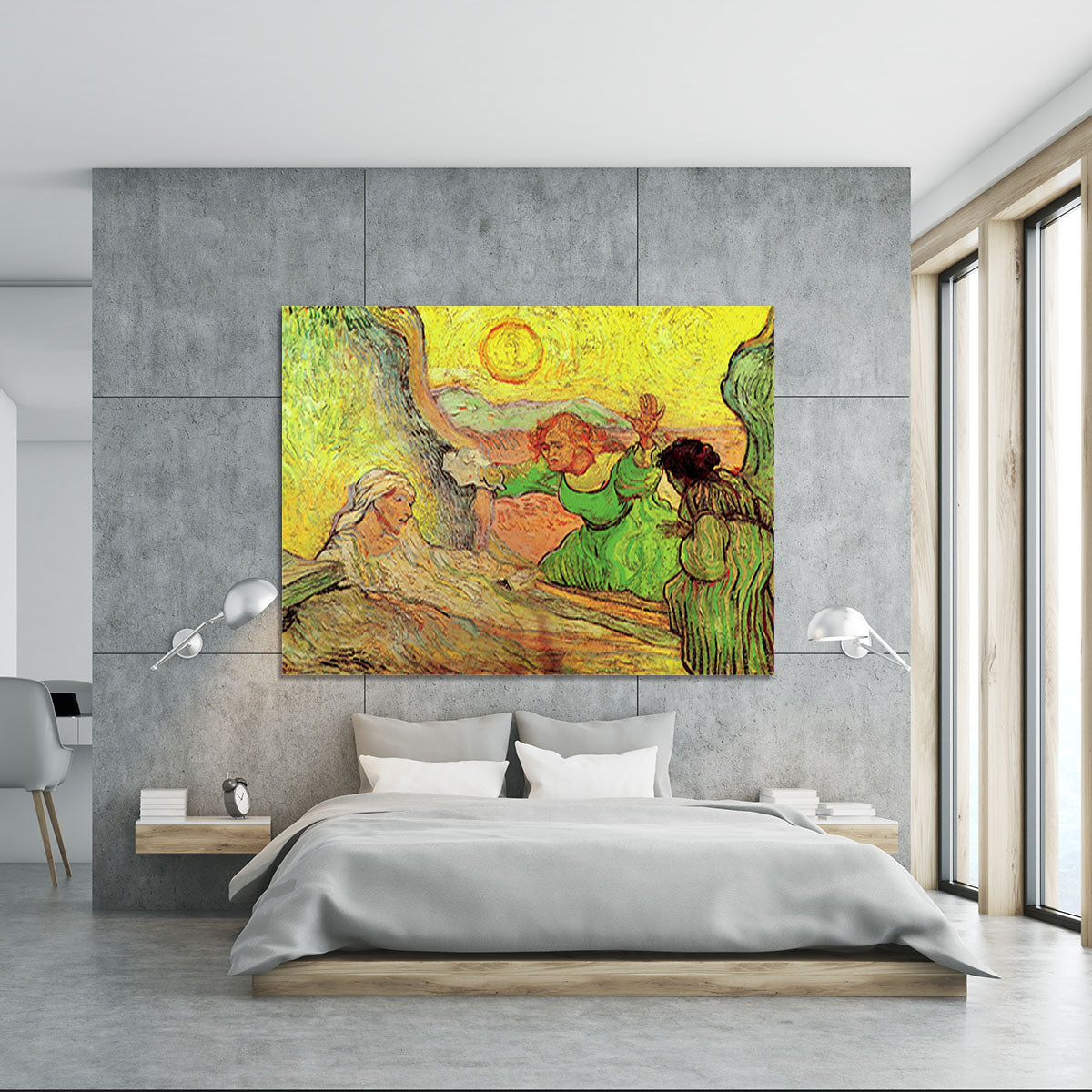 The Raising of Lazarus after Rembrandt by Van Gogh Canvas Print or Poster - Canvas Art Rocks - 5