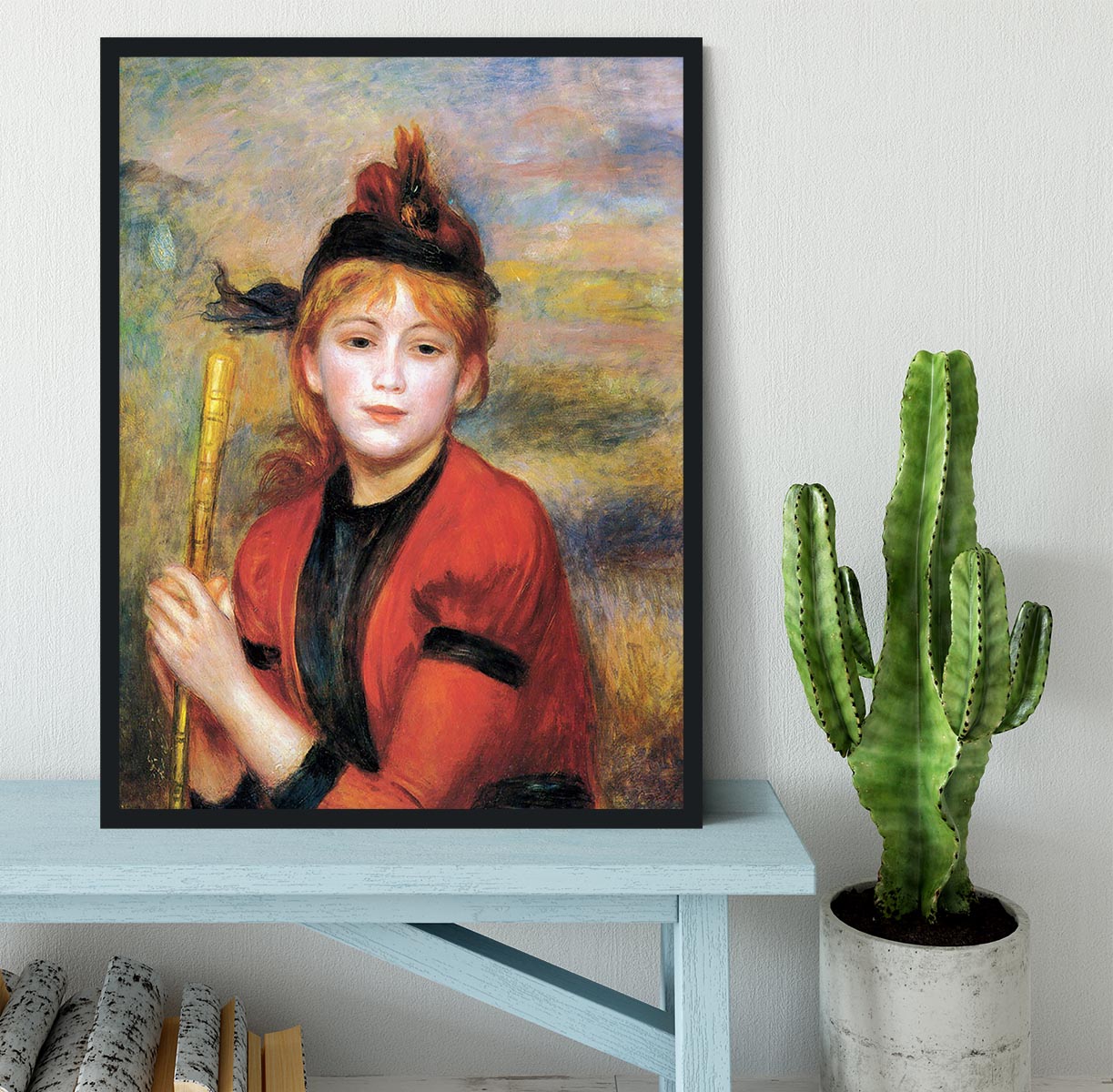 The Rambler by Renoir Framed Print - Canvas Art Rocks - 2