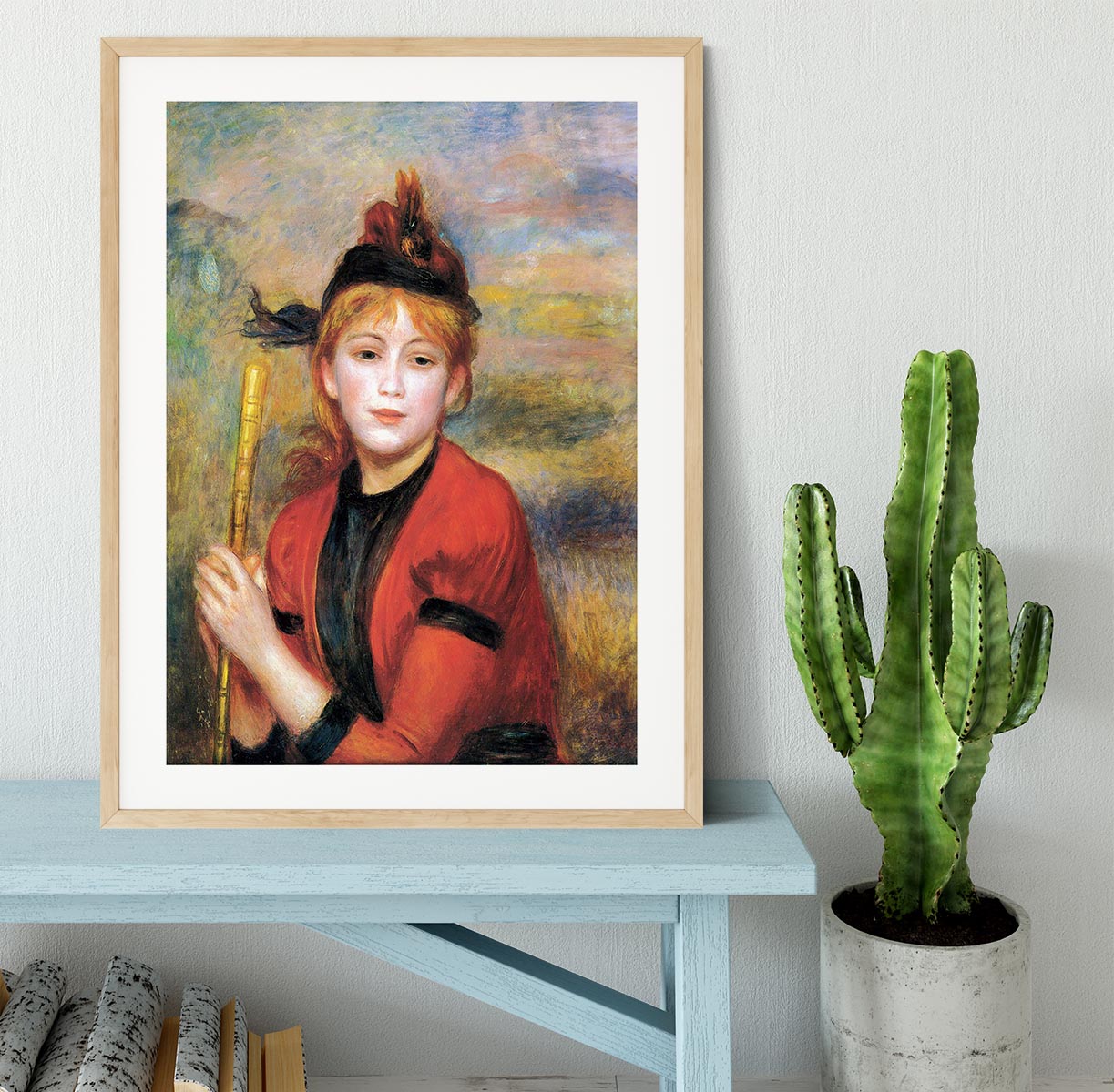 The Rambler by Renoir Framed Print - Canvas Art Rocks - 3