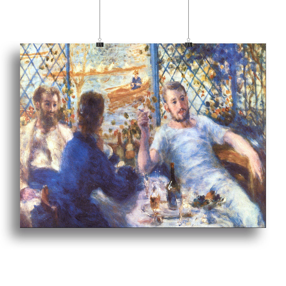 The Rowers Lunch by Renoir Canvas Print or Poster - Canvas Art Rocks - 2