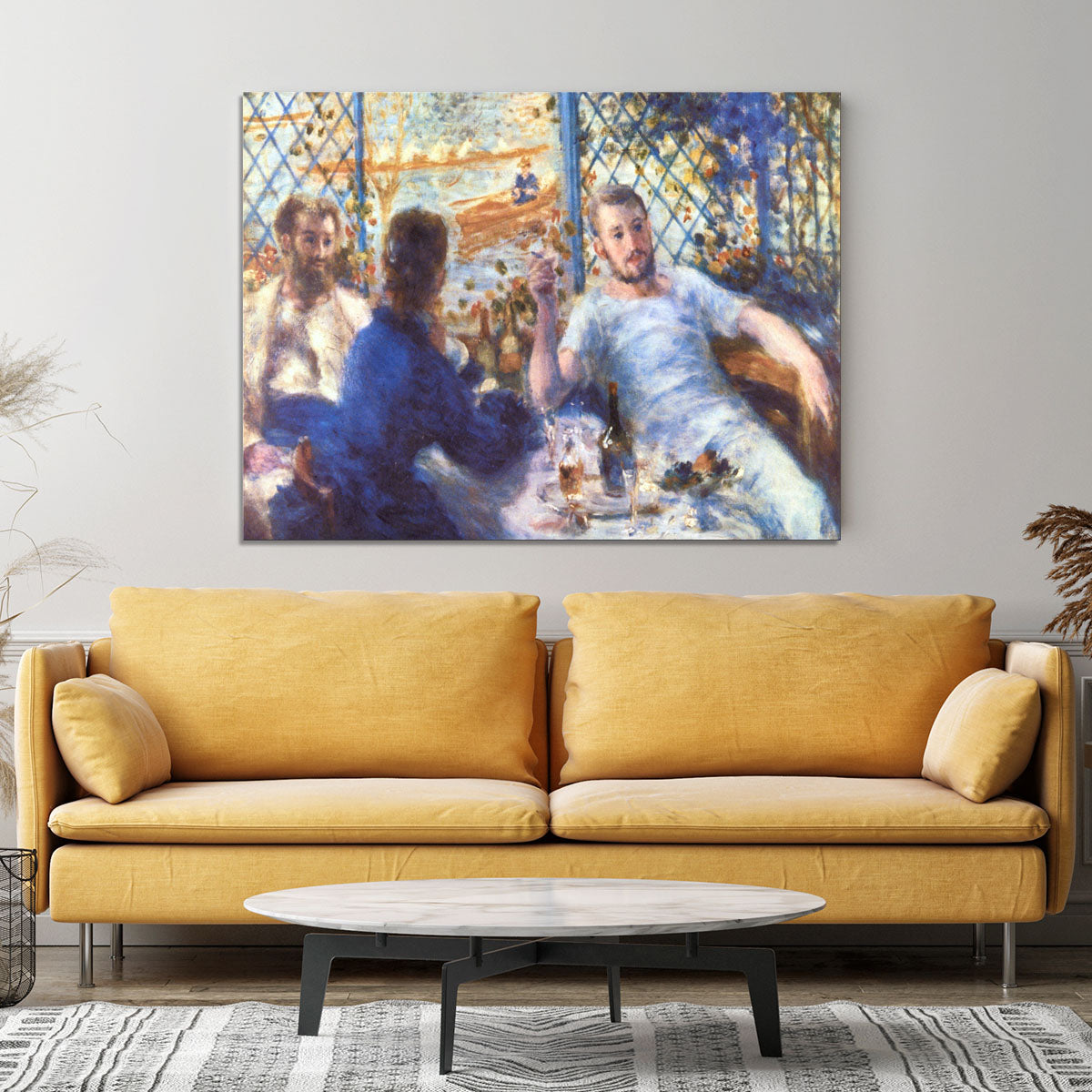 The Rowers Lunch by Renoir Canvas Print or Poster - Canvas Art Rocks - 4