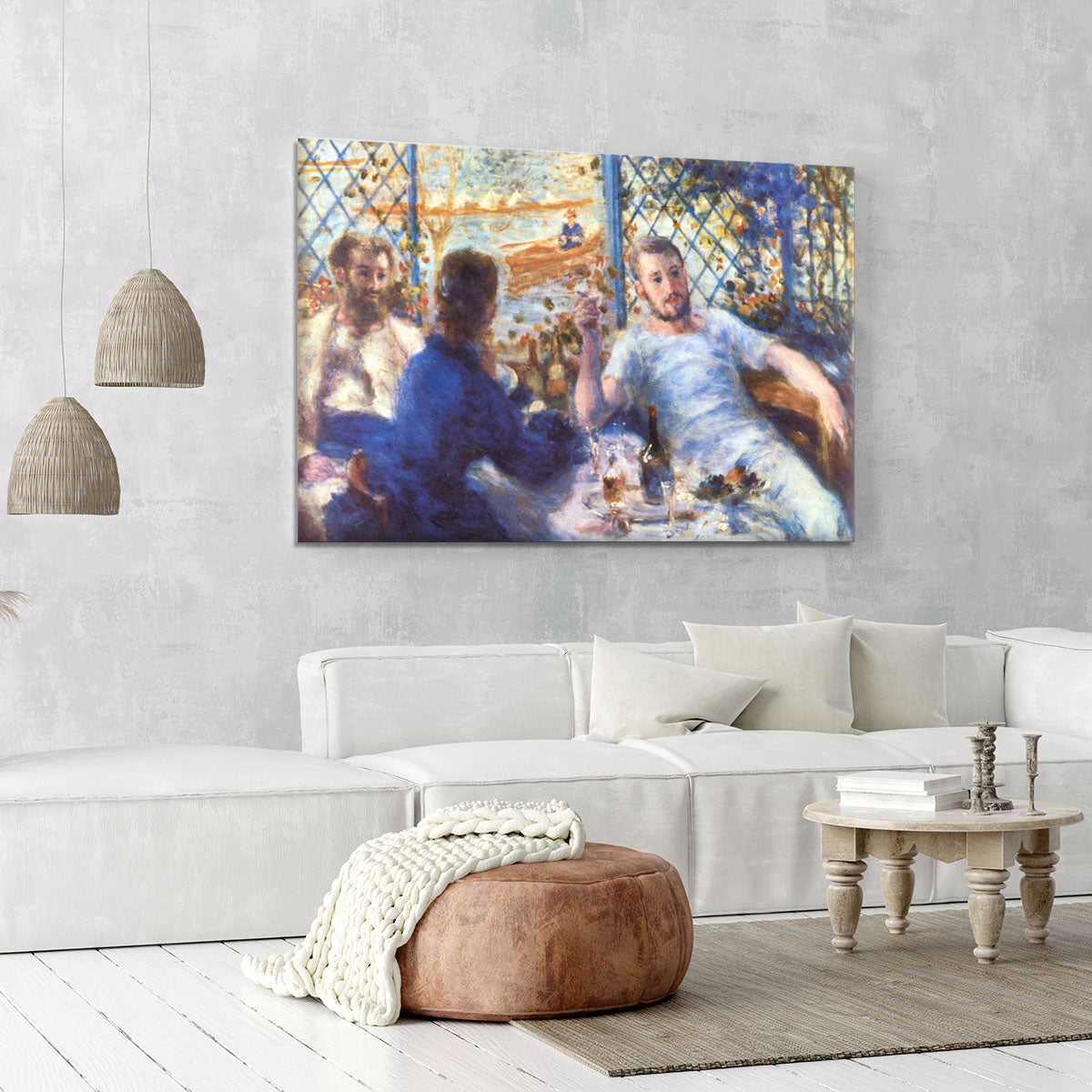 The Rowers Lunch by Renoir Canvas Print or Poster - Canvas Art Rocks - 6