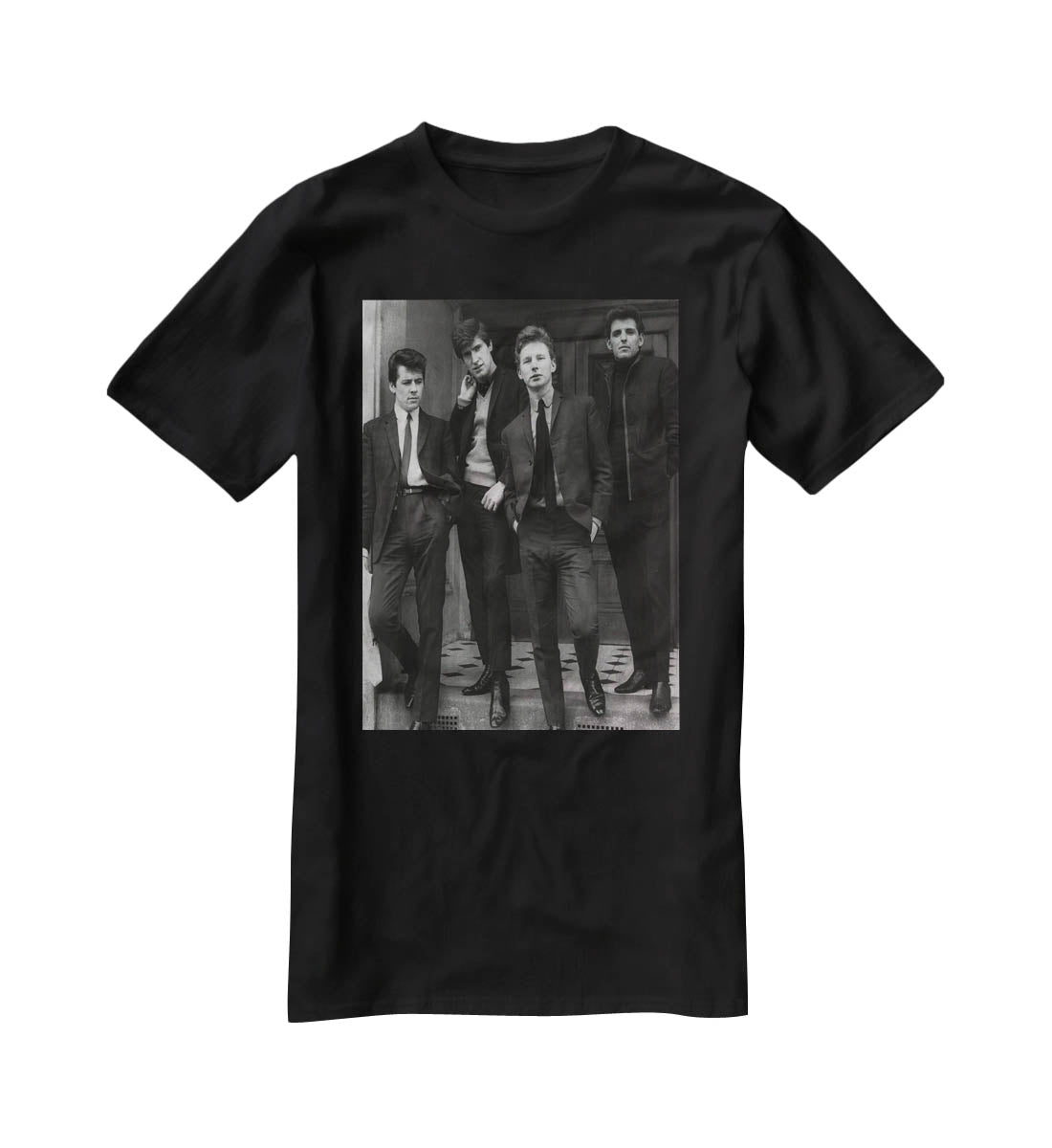 The Searchers in a doorway T-Shirt - Canvas Art Rocks - 1