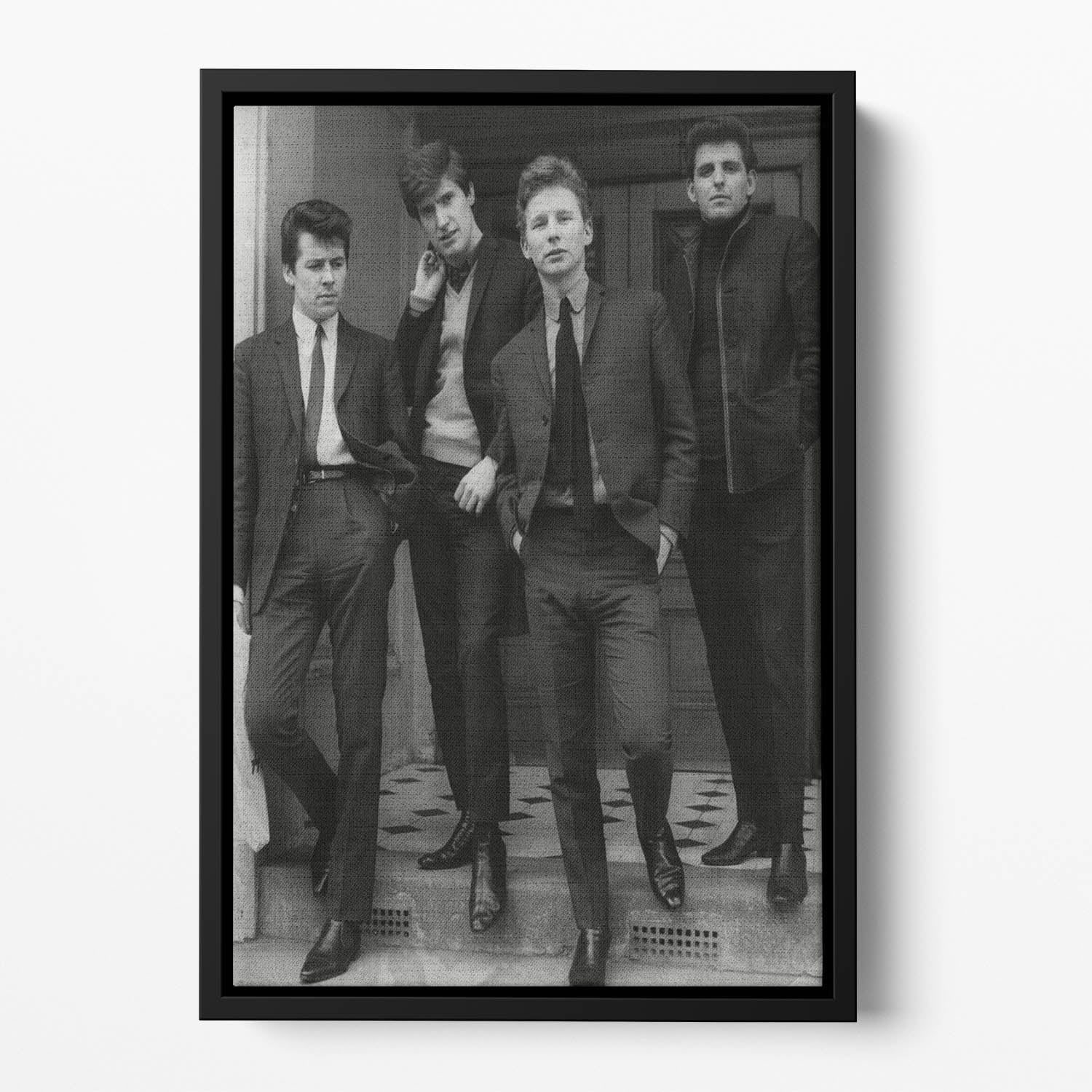 The Searchers in a doorway Floating Framed Canvas