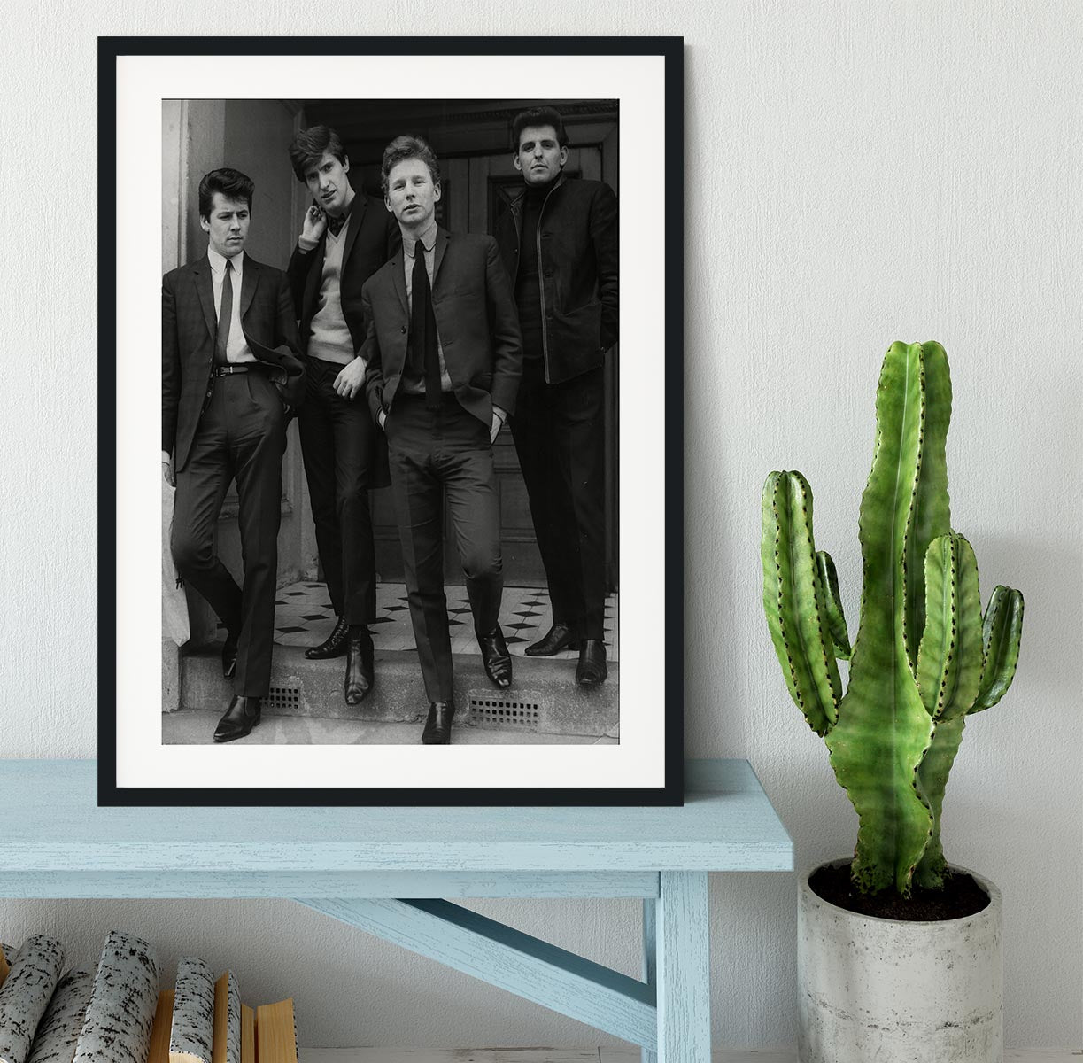 The Searchers in a doorway Framed Print - Canvas Art Rocks - 1