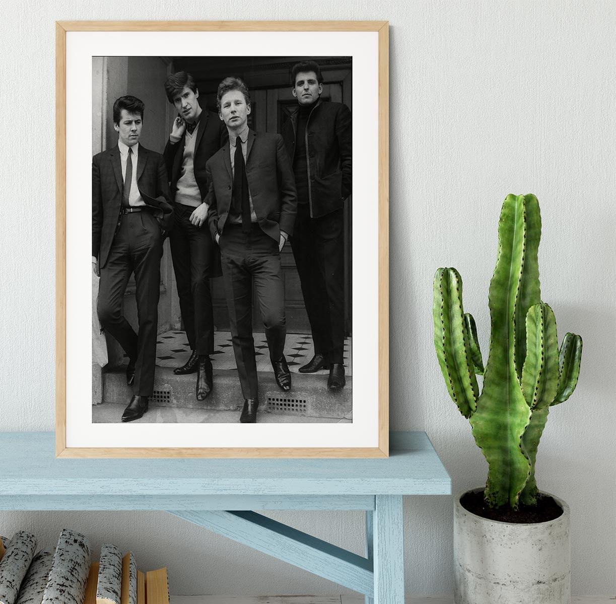 The Searchers in a doorway Framed Print - Canvas Art Rocks - 3