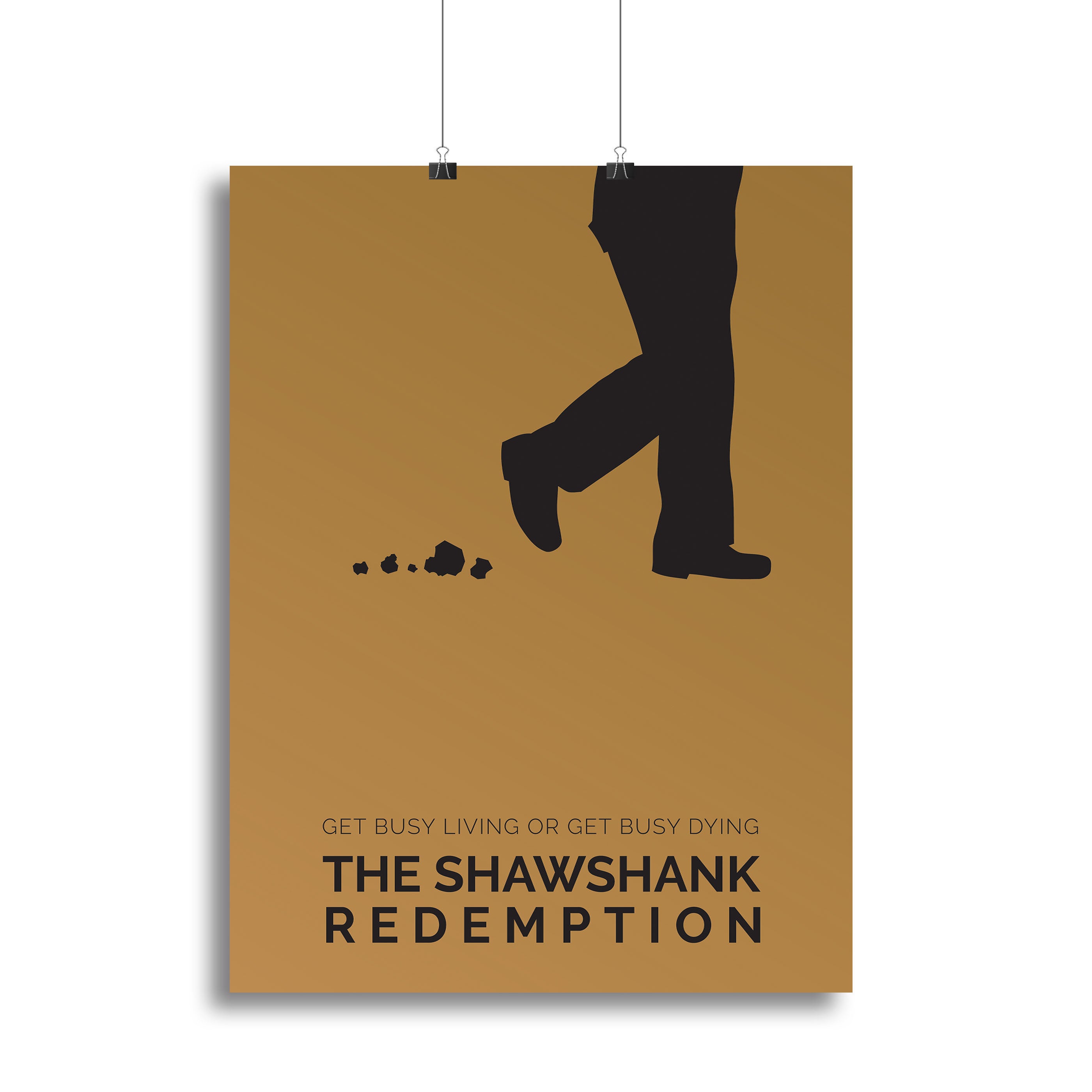 The Shawshank Redemption Minimal Movie Canvas Print or Poster - Canvas Art Rocks - 2