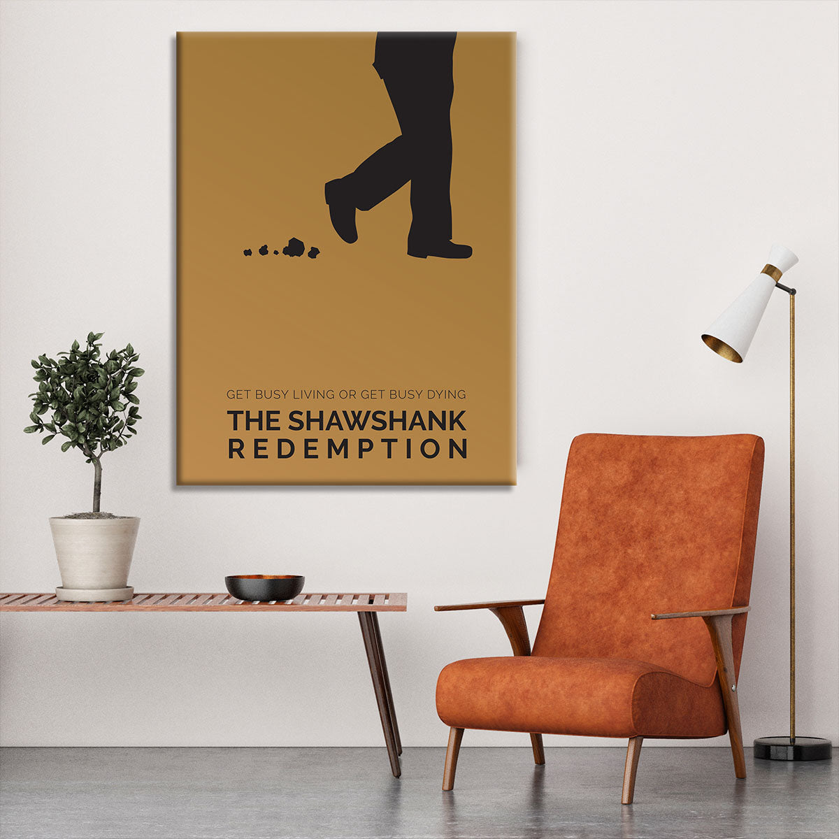 The Shawshank Redemption Minimal Movie Canvas Print or Poster - Canvas Art Rocks - 6