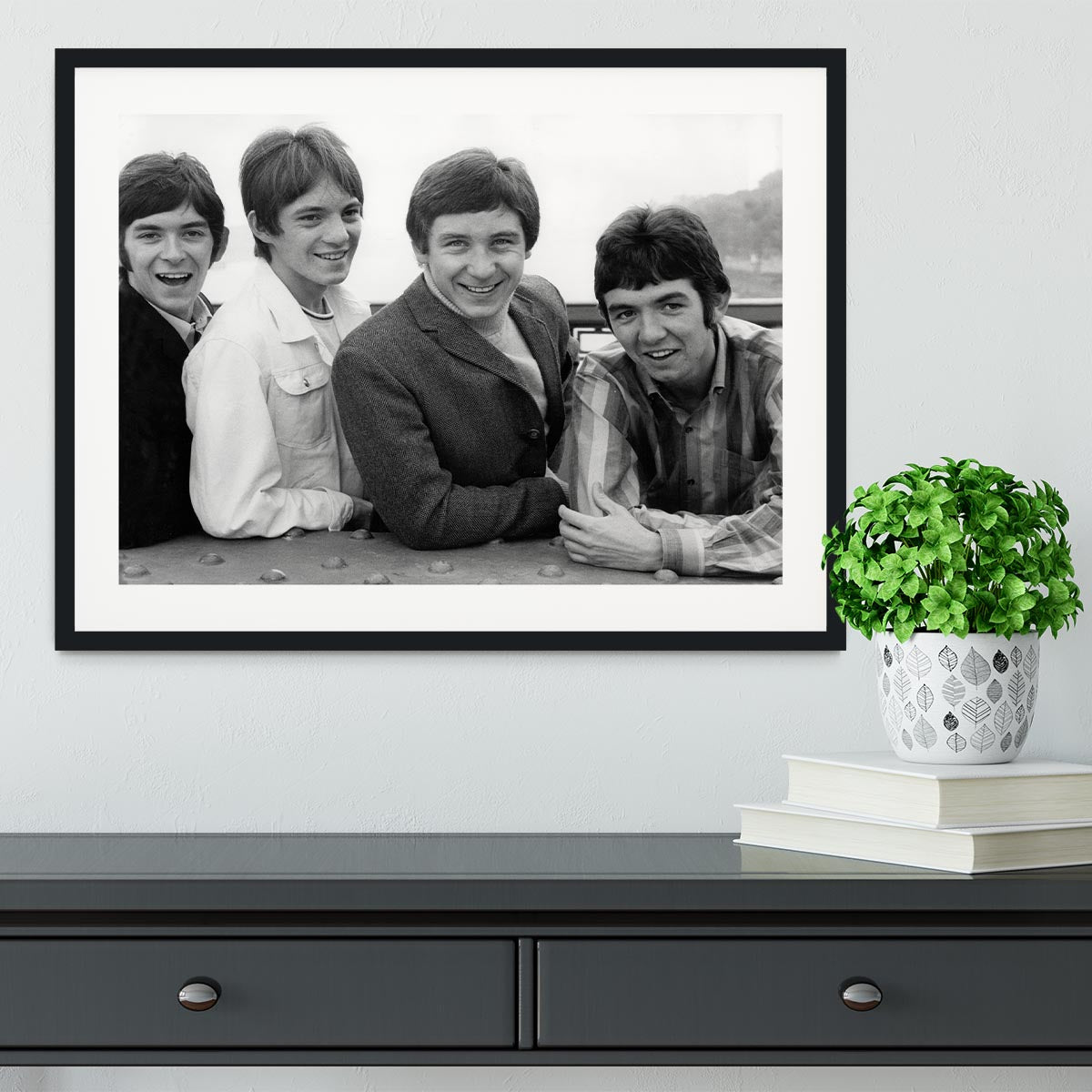 The Small Faces Framed Print - Canvas Art Rocks - 1