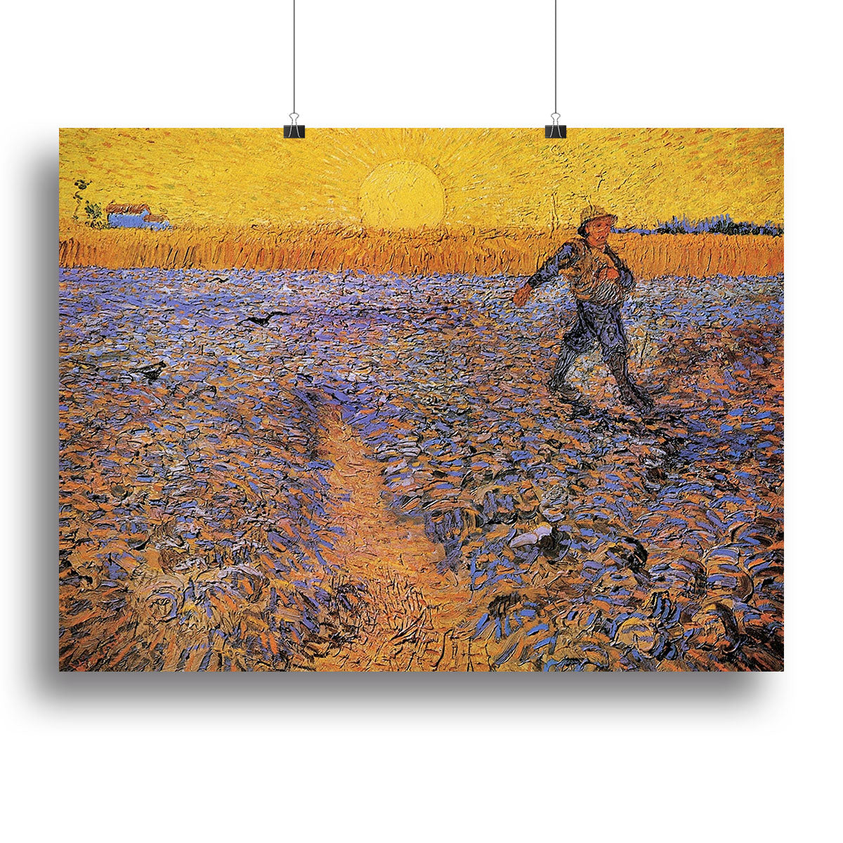 The Sower 3 by Van Gogh Canvas Print or Poster - Canvas Art Rocks - 2