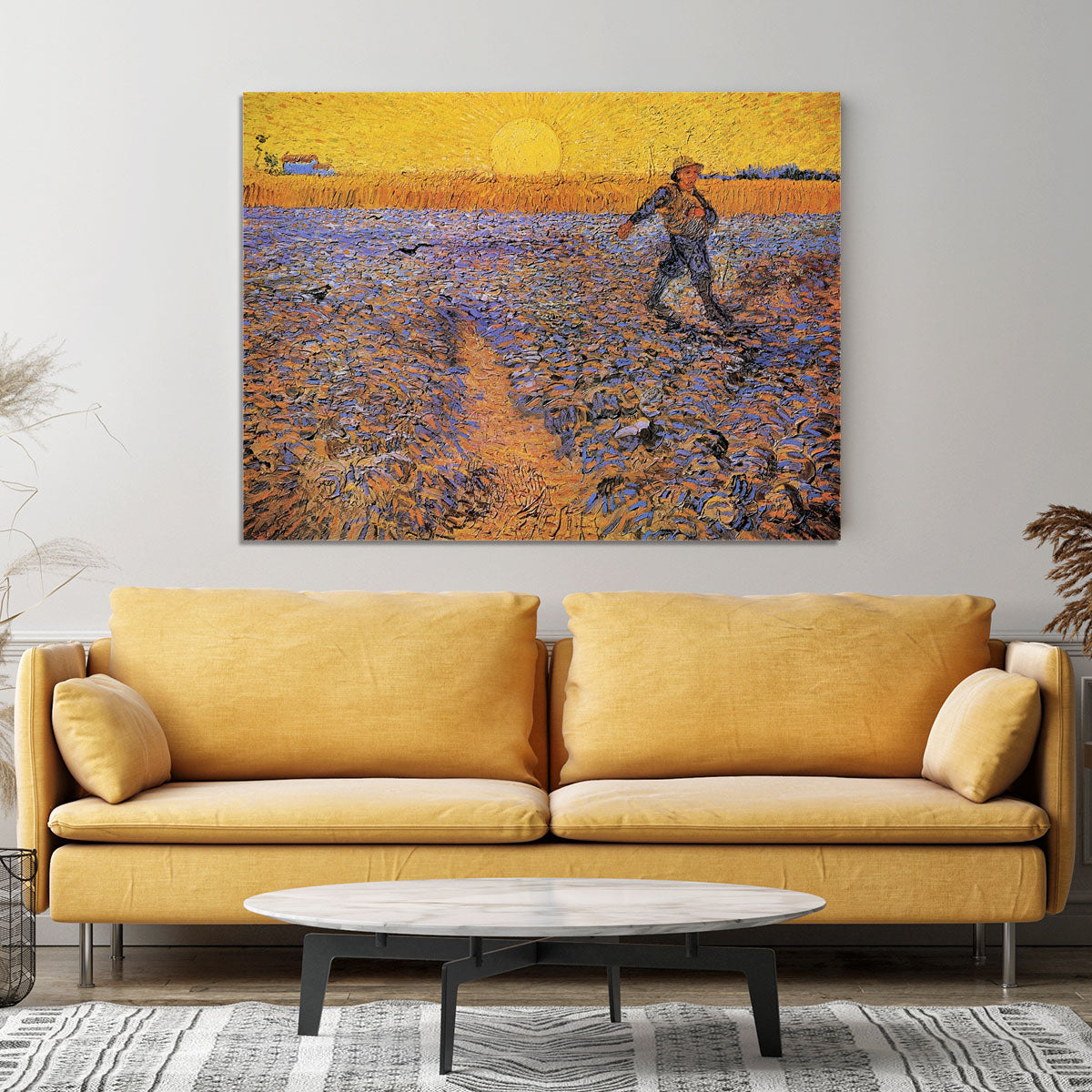 The Sower 3 by Van Gogh Canvas Print or Poster - Canvas Art Rocks - 4