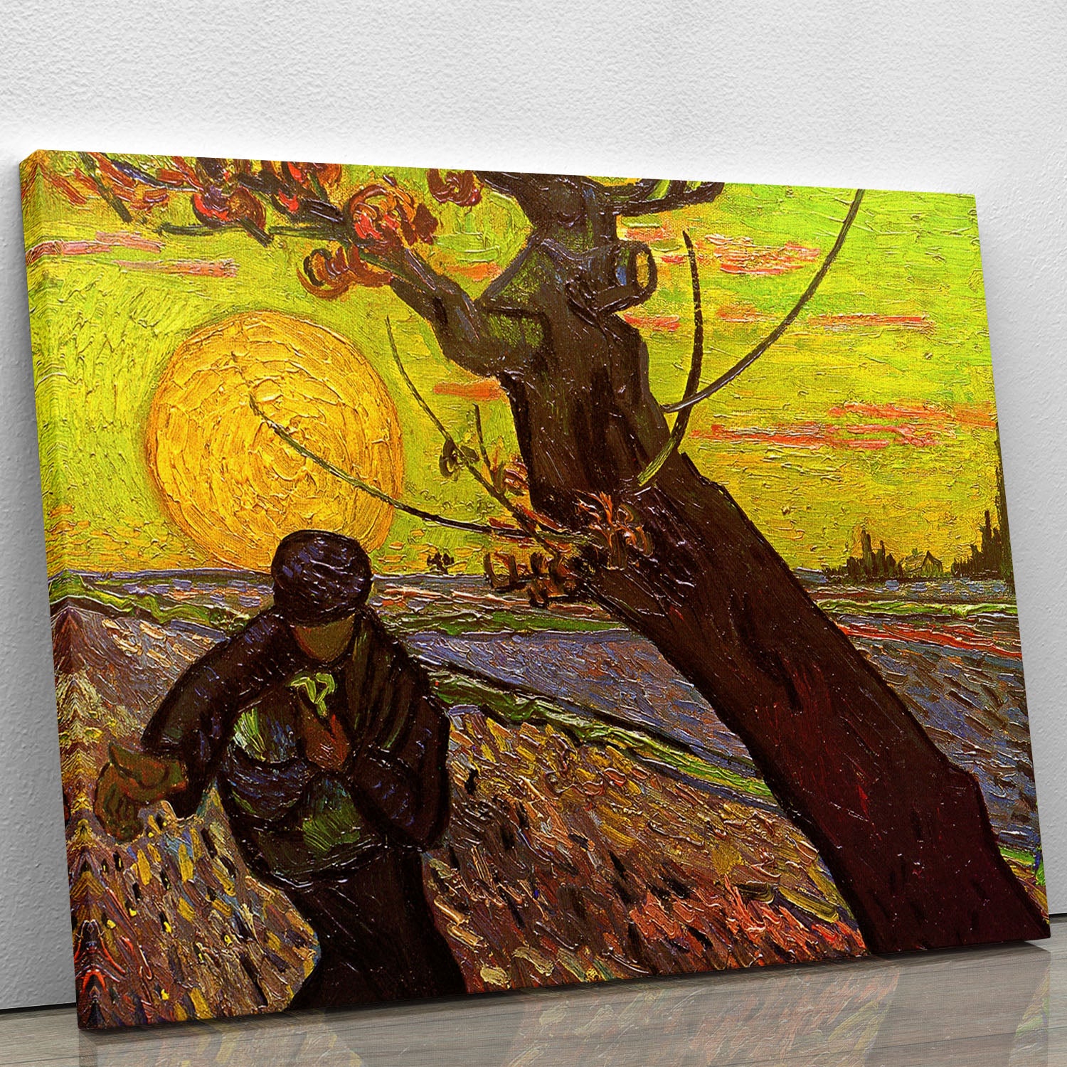 The Sower by Van Gogh Canvas Print or Poster - Canvas Art Rocks - 1