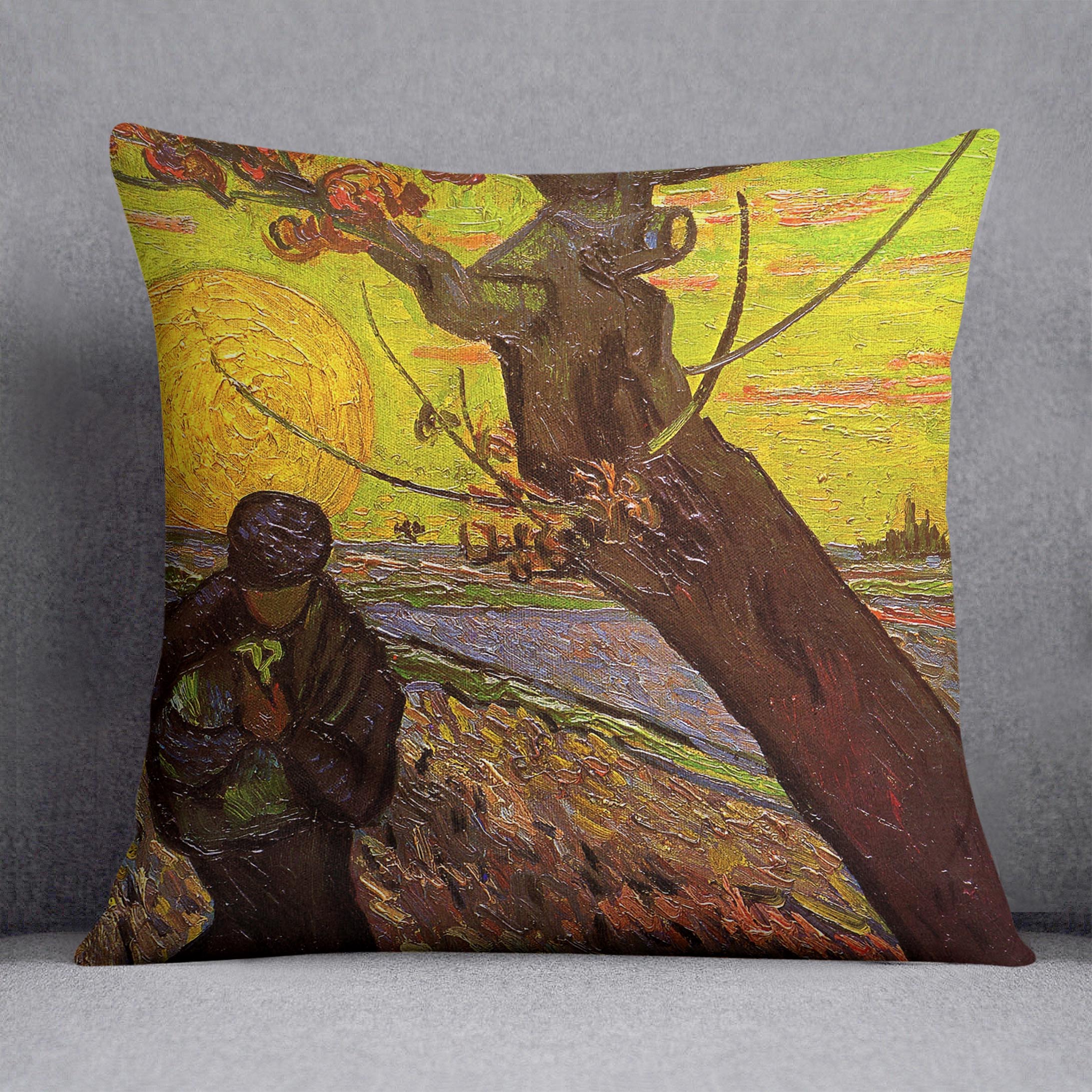 The Sower by Van Gogh Cushion