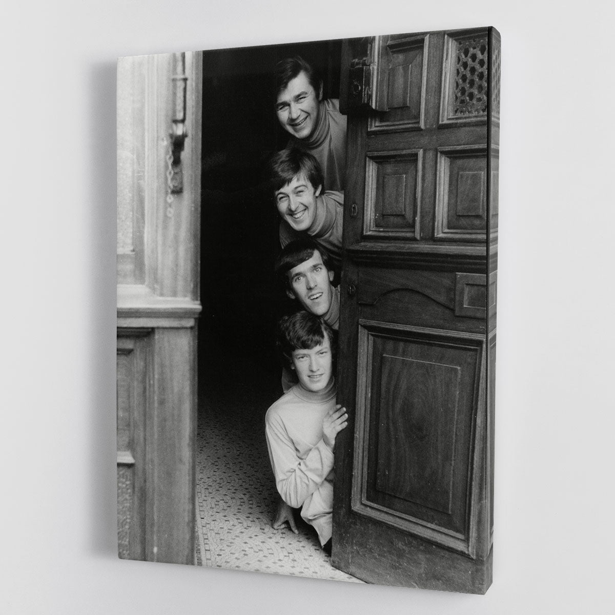 The Spencer Davis Group in doorway Canvas Print or Poster - Canvas Art Rocks - 1