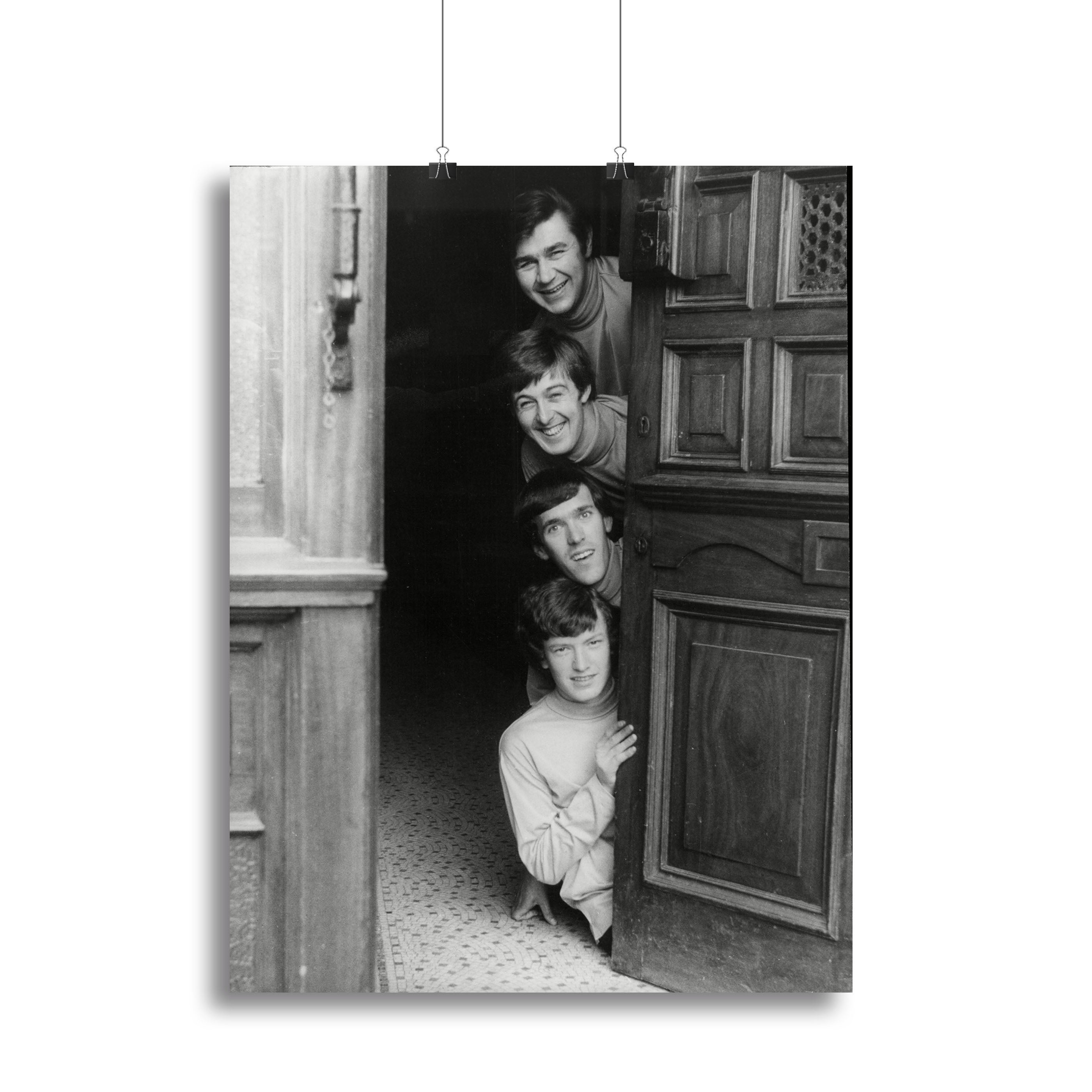 The Spencer Davis Group in doorway Canvas Print or Poster - Canvas Art Rocks - 2