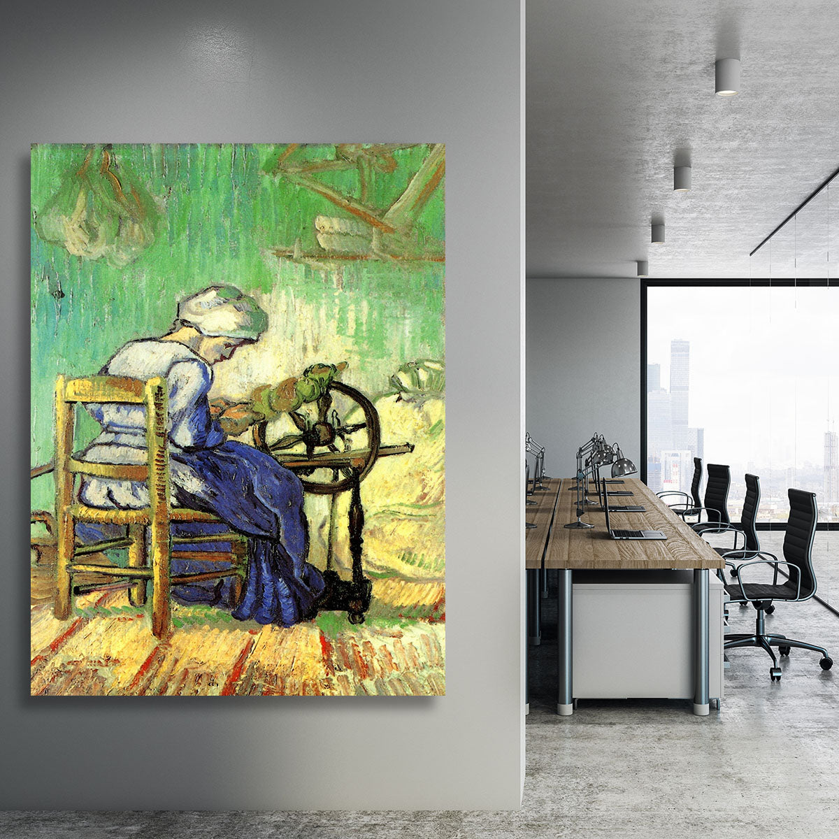 The Spinner by Van Gogh Canvas Print or Poster - Canvas Art Rocks - 3