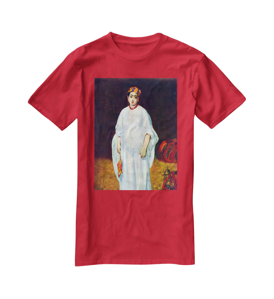 The Sultan by Manet T-Shirt - Canvas Art Rocks - 4