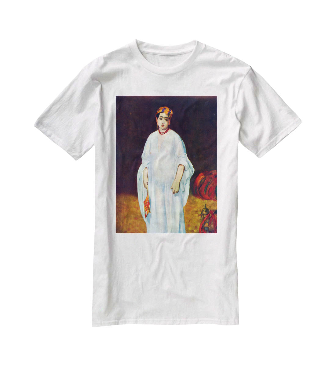 The Sultan by Manet T-Shirt - Canvas Art Rocks - 5